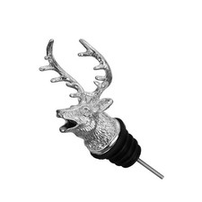 Deer Head Zinc Alloy Wine