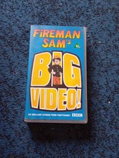 Fireman Sam’s Big Video! VHS Video Tape Kids 1999 PAL Fireman Sam