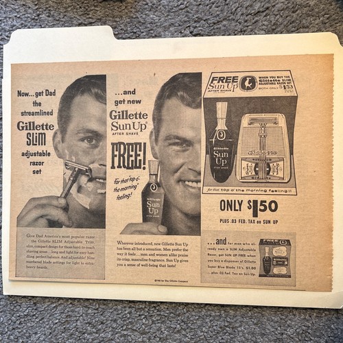 Gillette razors slim after - slim,