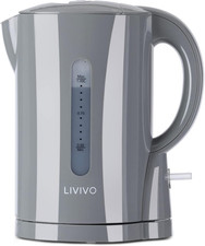 LIVIVO 1L Cordless 900W Kettle
