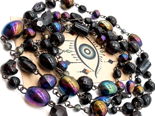 Vintage iridescent peacock - vintage,