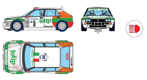 Scx e10480 advance lancia - scx,