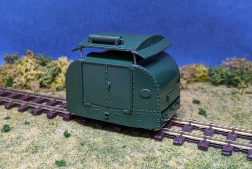 Narrow gauge armored - o-16.5,