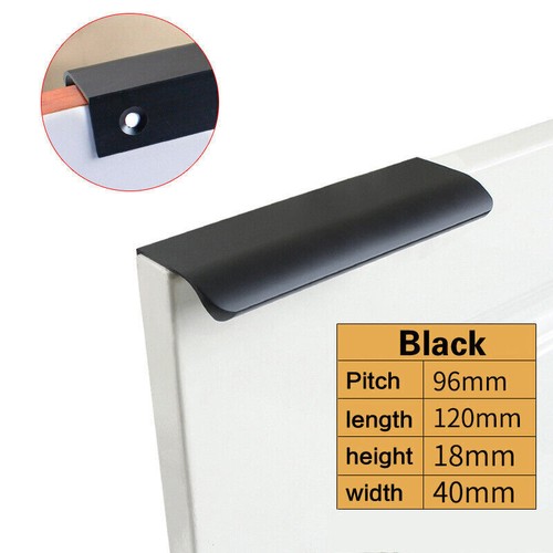 Black kitchen cabinet door - black,