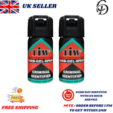 2 x Farb-Gel 40ml Personal Protection Spray Criminal ID Dye Marker 100% UK Legal