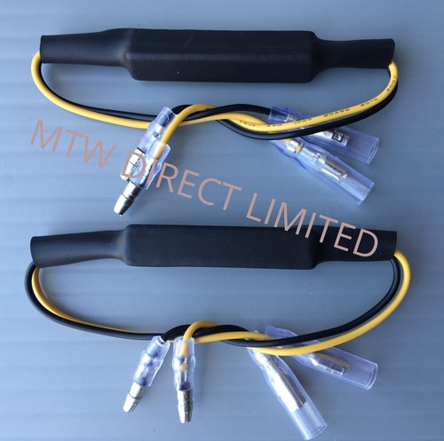 Pair inline resistors for - pair,