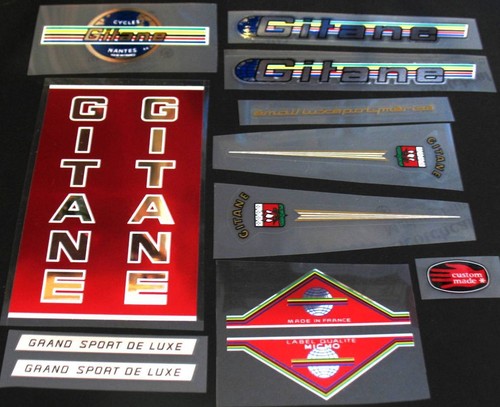 Gitane decal set grand sport - gitane,