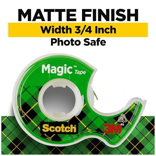 Scotch magic tape refillable - scotch, tape,