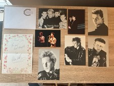 Depeche Mode Hand Signed Note, Postcards & Polaroids 