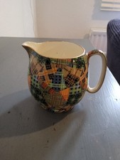 Rare Royal Winton Grimwades “Tartans” Creamer Jug – England – Great Condition
