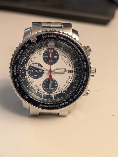 Seiko flightmaster sna413 used - seiko,