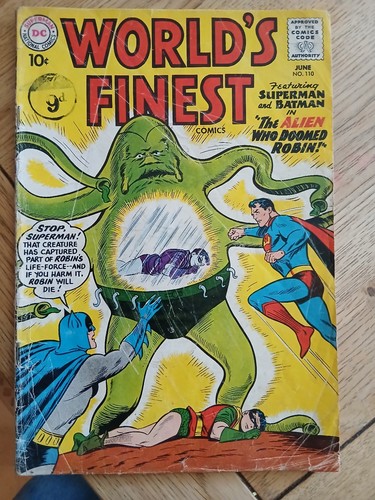 Worlds finest comics 110 - comics, dc