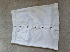 Laura Ashley White Denim A