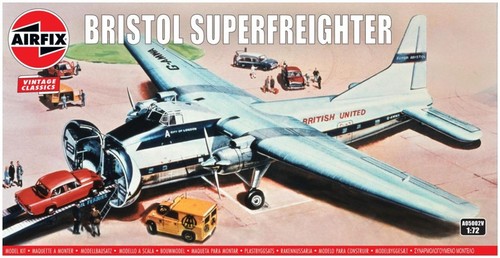 Bristol superfreighter plane - superfreighter,