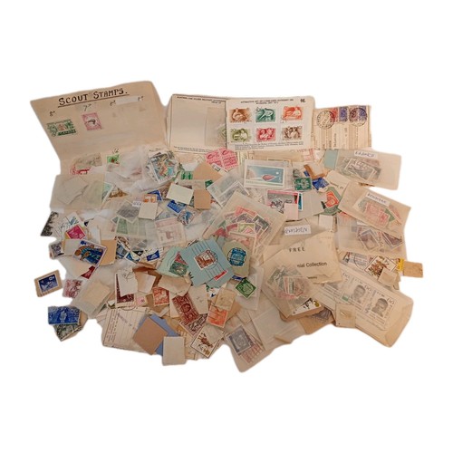 Stamps job lot - job,