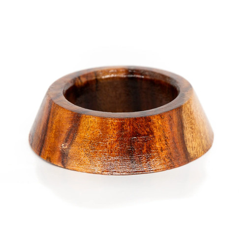 Wooden ball display stand - wooden,