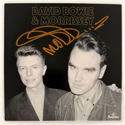 Morrissey signed autograph - morrissey,