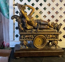 A French Empire-style bronze