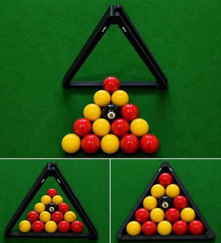 Foldable pool ball rack - pool, /