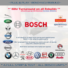 BOSCH EDC/ME ENGINE CONTROL UNIT ECU/PCM FULL REBUILD SERVICE *REPAIR NO COMMS*