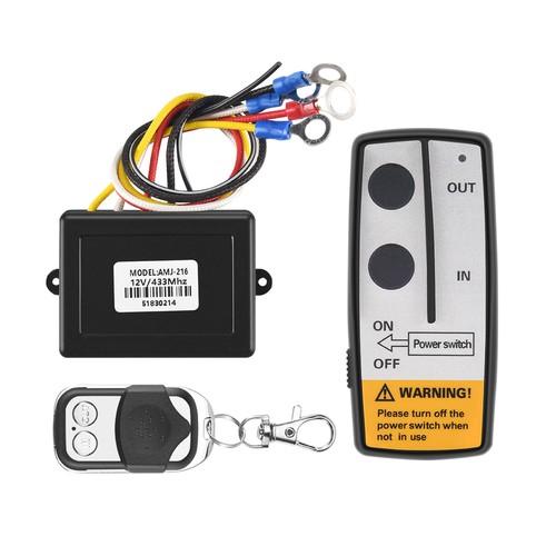 12v 12volt 50ft winch - 1x(12v,