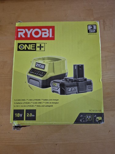 Ryobi 18v 0ah lithium - 18v, 2.0ah