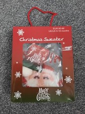 Boxed Christmas Sweater "Santa