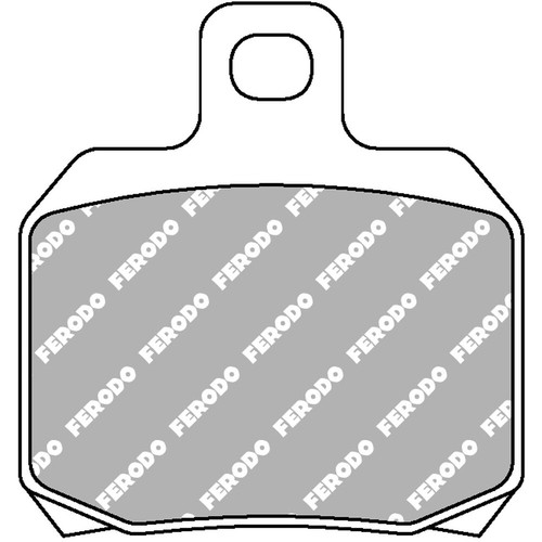Brake pads ferodo fdb2074p - pads,