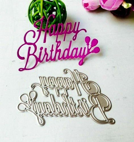 Happy birthday with balloons - happy,