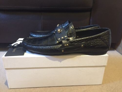 Versace medusa black croc - medusa,