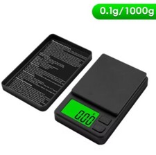 Precision Digital Pocket Scale 1000g x 0.01g - Food, Jewelry, Ounces, Grain