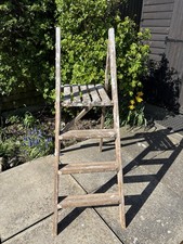 Vintage Wooden Step Ladder 