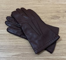 Dents Mens Brown Leather