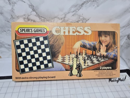 Vintage spears games - spears, chess