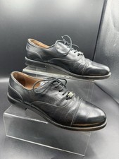 Russell & Bromley Women’s Black Leather Lace Up Oxford Shoes Size UK 5.5 EU 38.5