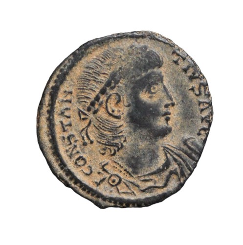 Genuine roman constantius - xf,