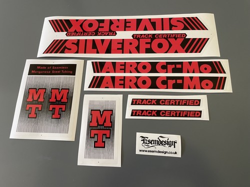 Silverfox bmx decal - silverfox,
