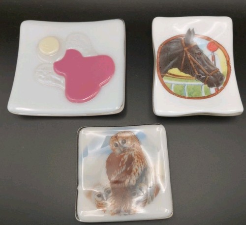 Set handcrafted fused - of, 3