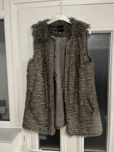 New look grey faux - grey,