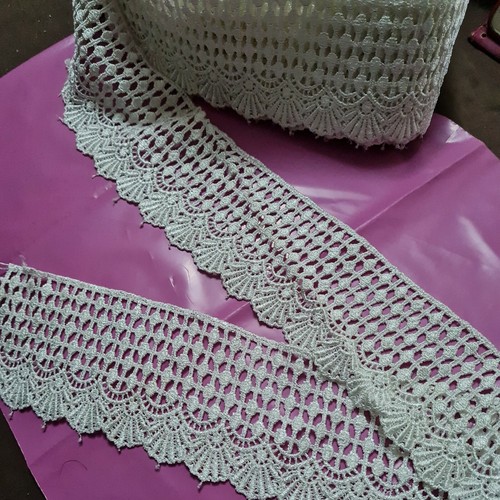 Yard cream crochet guipure - 1,