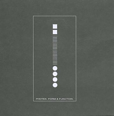 Photek form function cd - photek, :