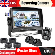 9" Quad Monitor DVR For RV