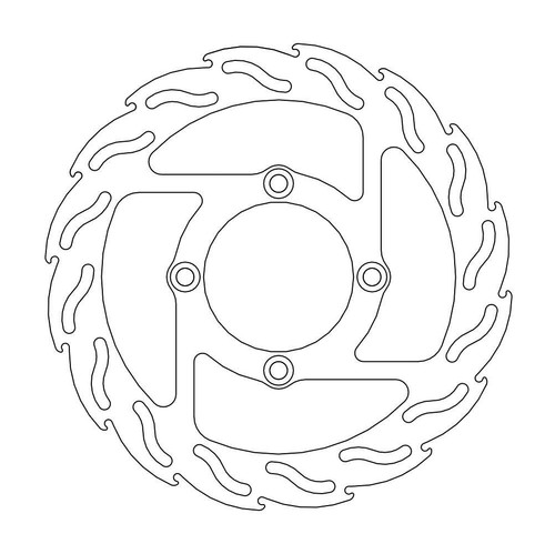 Moto master flame - flame, fixed