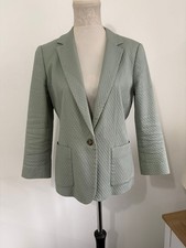 Hobbs NW3 Sage Green Blazer