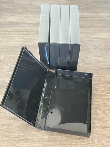 Lot black vhs tape - lot,