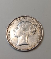 1865 Shilling Victoria Die Number 11 I think