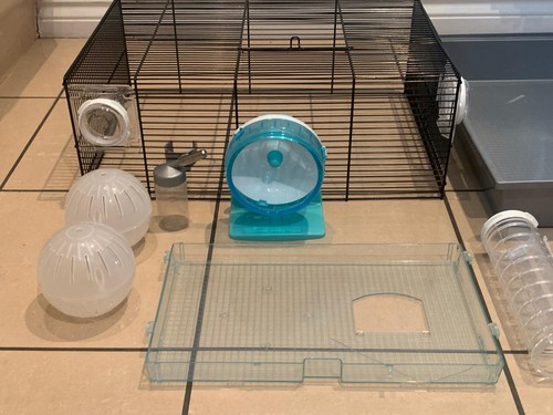 Hamster cage small - cage, animal