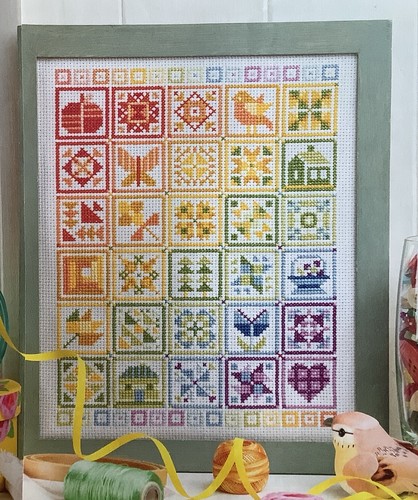 Cross stitch chart - cross,