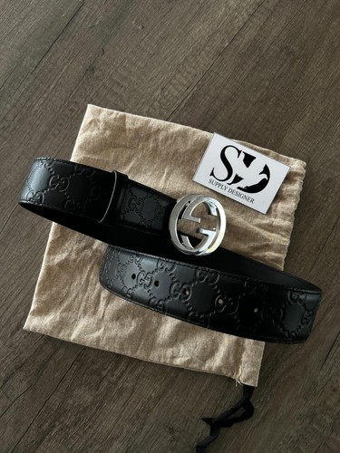 Gucci interlocking belt - interlocking,