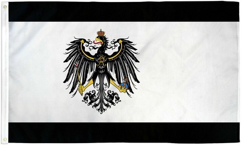 Prussian flag 3x5 kingdom - prussian,
